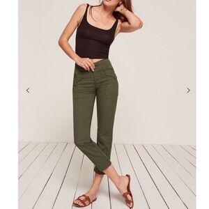 Reformation Cargo Utility Pants